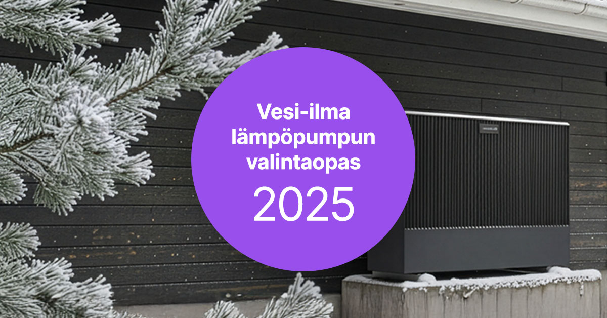Ilma-vesilämpöpumppu - Energiatehokas lämmitysratkaisu vuodelle 2025