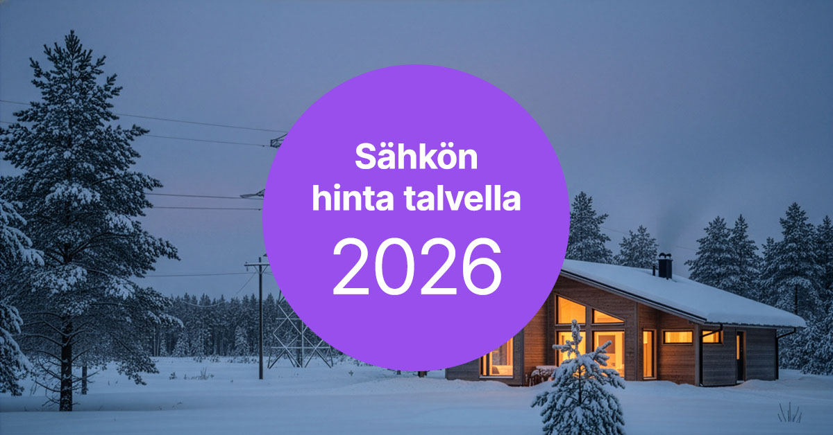 Sähkön hinta talvella 2026