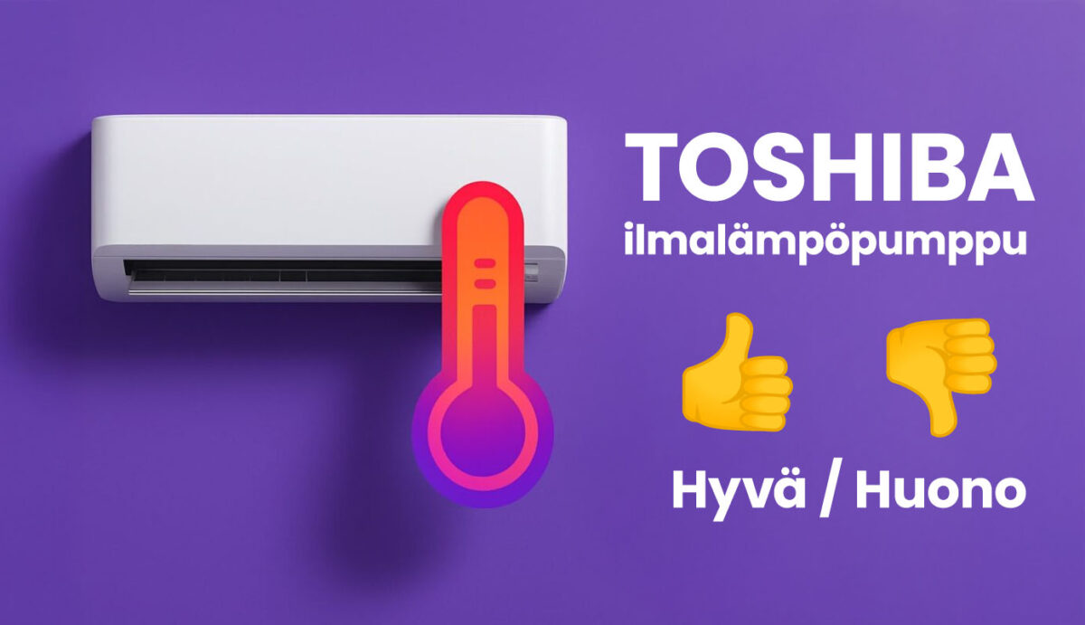 Toshiba ilmalämpöpumppu